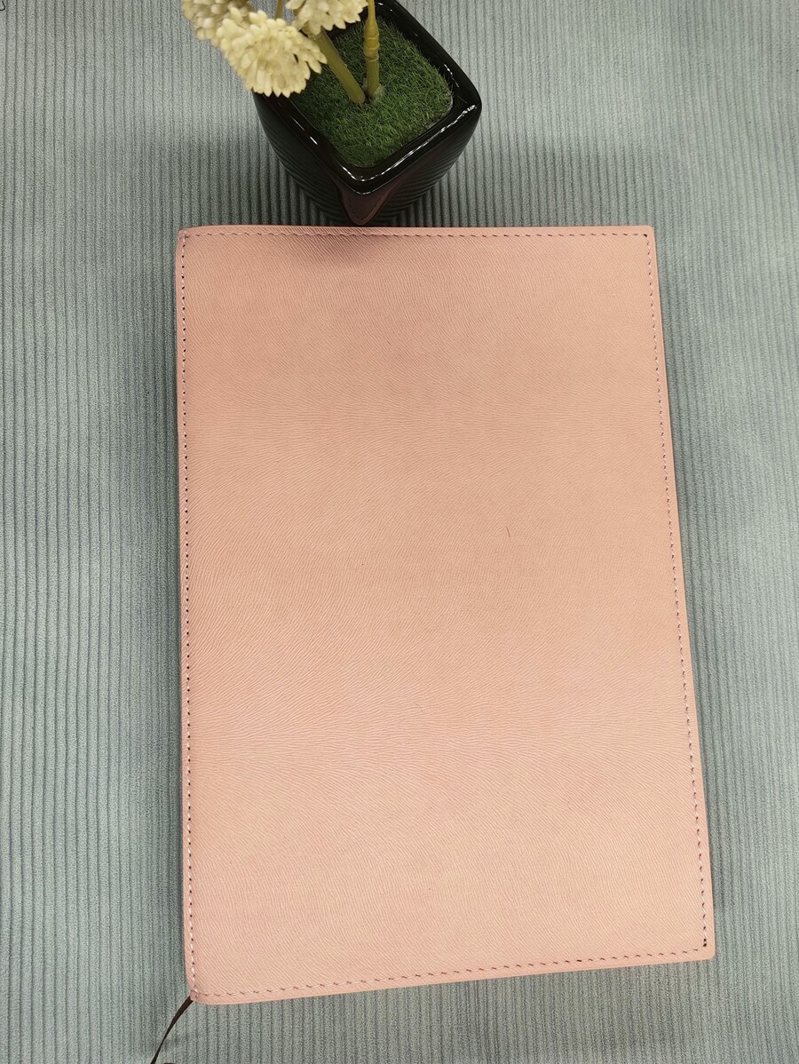 1 pieza Cuaderno unicolor - Rosa Pálido - Ver 1