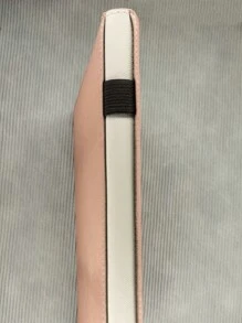 1 pieza Cuaderno unicolor - Rosa Pálido - Ver 4