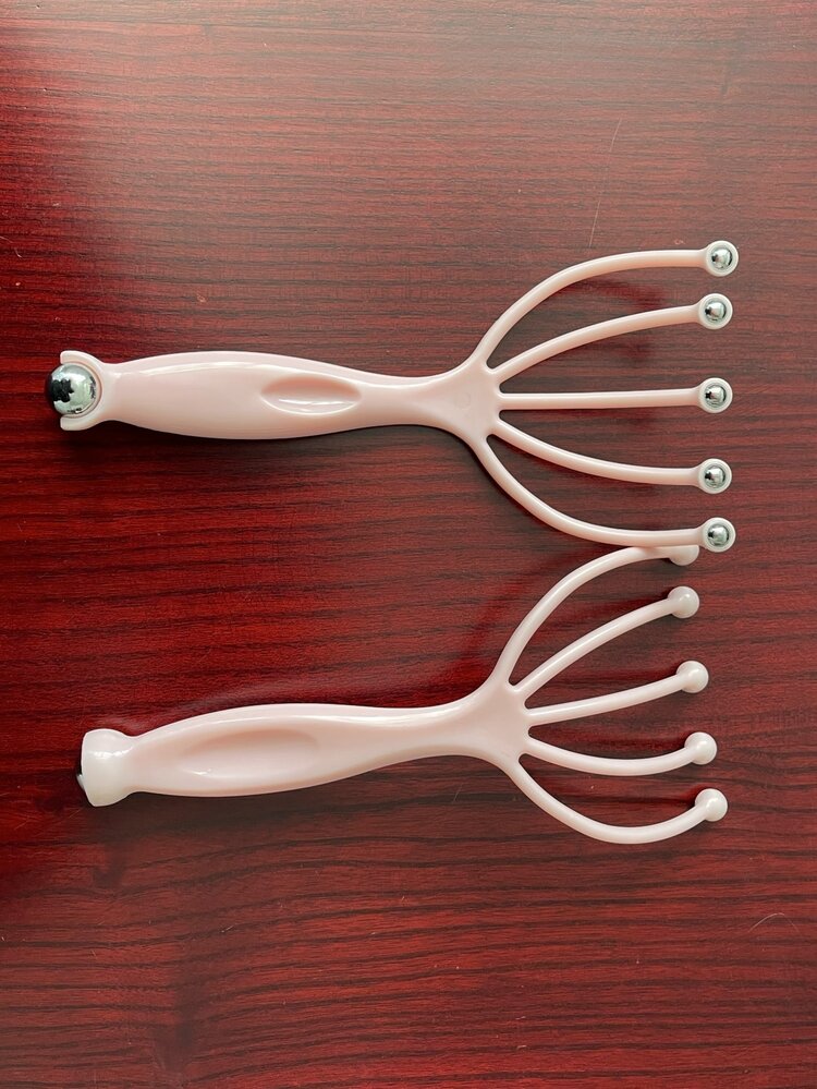 Scalp Massager, 1pc Portable Hand Held SPA Head Massager For Deep Relaxation & Stress Reduction, Suitable For Home, Office And Travel Use, Father's Day And Mother's Day Gifts