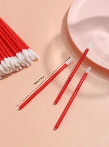 50pcs Disposable Lip Brush - Red - View 4