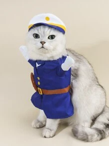 2 chiếc thắt lưng trang trí bộ trang phục thú cưng cho chó và mèo để trang trí - Nhiều màu - Xem 2