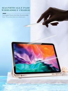 多折式触控笔支架磁性智能保护套，兼容 iPad Mini 4/5/6/Mini 7、9.7、10.2、10.5、Air 4/5、10th、10.9、Pro 11"、Air 11" (M2)、Air 13" (M2)、Pro 11" (M4)、Pro 13" (M4) 2024、12.9"、iPad Air 13" (M3) 2025、iPad Air 11 英寸 (M3) 2025、iPad (A16) 11" 第 11 代 2025