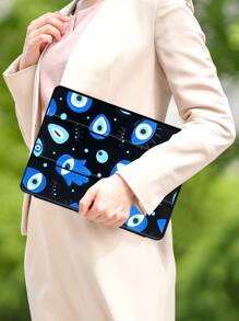 眼睛圖案保護套適用於iPad - 彩色 - 查看 2