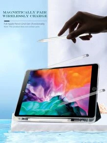 眼睛圖案保護套適用於iPad - 彩色 - 查看 5