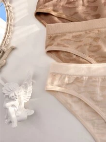 7pcs Leopard Print Panty - Multicolor - View 5