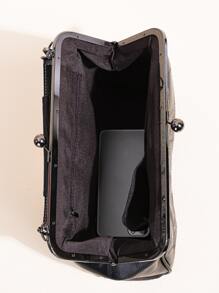 Doamnelor, moale, retro, piele, capacitate mare, blocare pentru sărut, portabil, pe umăr, geantă pentru femei, geantă pentru telefon mobil, poșetă, geantă pentru petrecere, geantă spaniolă, ocazional, versatilă, paragraf, cadou de aniversare, curea de umăr detașabilă.