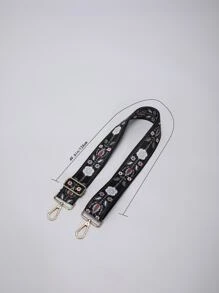 Floral Pattern Bag Strap Bag Accessories DIY Accessories Adjustable Replacement Shoulder Strap Stylish Durable - Multicolor - View 3
