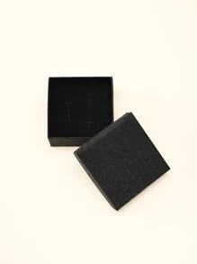 1入組素色禮物盒 - 黑色 - 查看 1