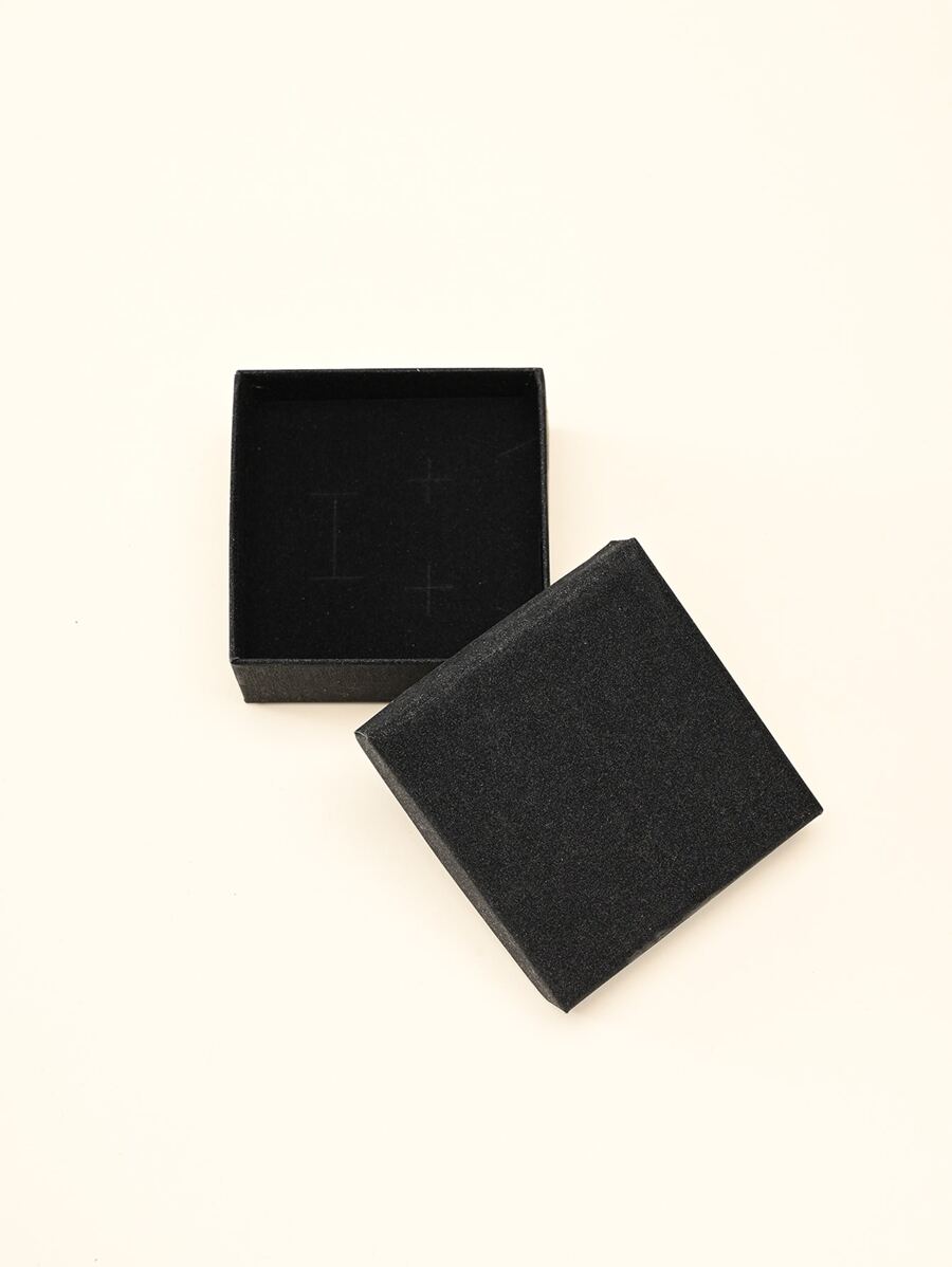 1入組素色禮物盒 - 黑色 - 查看 1