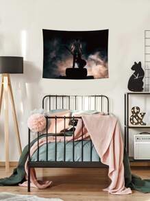 Figure Graphic Tapestry - Multicolor - View 5