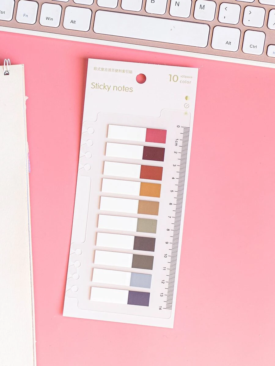 MOKA Ghi chú dán chỉ mục 1 cái - Nhiều màu - Xem 1