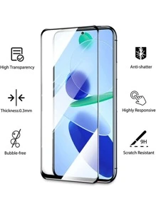 2pcs Phone Screen Protection Tempered Film Compatible With Xiaomi - Clear - View 3