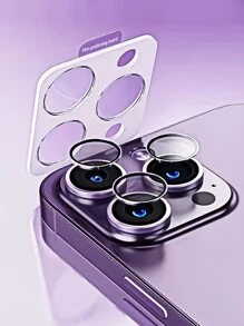 透明手機鏡頭保護膜，相容於 iPhone 15/15Pro/15Plus/15Promax - 無色 - 查看 1