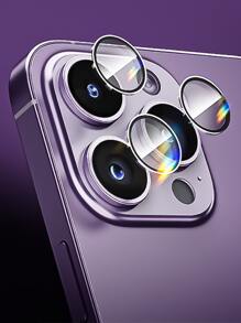 透明手機鏡頭保護膜，相容於 iPhone 15/15Pro/15Plus/15Promax - 無色 - 查看 2