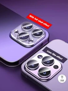 透明手機鏡頭保護膜，相容於 iPhone 15/15Pro/15Plus/15Promax - 無色 - 查看 5