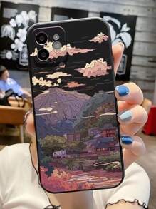 2个IMD卡通图案手机壳，兼容小米、红米、华为、三星、 SX/XR最新款、P14、P13、防摔P11、软壳P12 Pro，保护壳，国际版，非国内版 - 彩色 - 查看 3