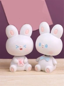 1 pieza Decoración con diseño de conejo al azar - Multicolor - Ver 5