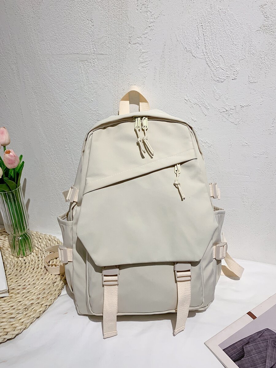 shinaier Ba lô Nữ - Màu be - Xem 1