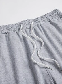 Manfinity LEGND Bộ hai mảnh Nam Dây kéo Lá thư Giải trí - Nhiều màu - Xem 4