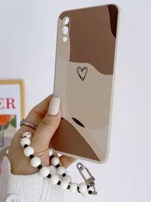 Ốp điện thoại phối màu có dây đeo, tương thích với iPhone 15/15Plus/15Pro/15Promax, phiên bản quốc tế, không phải phiên bản nội địa. - Nhiều màu - Xem 4