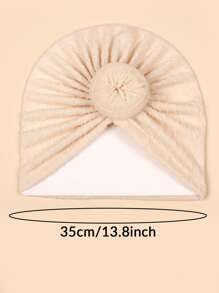 3pcs Baby Round Decor Hat - Multicolor - View 3