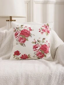 1 vỏ gối thêu hoa không có chất độn - Nhiều màu - Xem 5