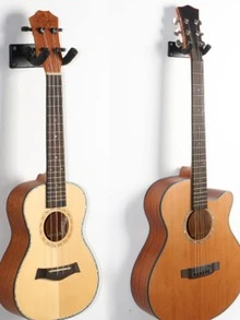 1pc Wall Mounted Musical Instrument Storage Rack - Black - View 2