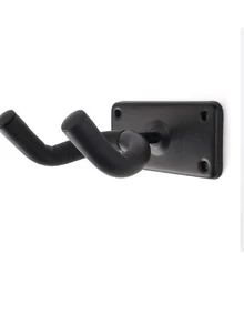 1pc Wall Mounted Musical Instrument Storage Rack - Black - View 3