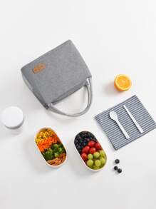 1 pieza Bolsa térmica portátil - Gris - Ver 4