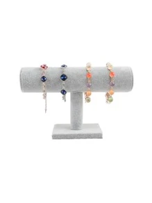 1pc Bracelet Display Stand, Bracelet Display Holder, Bangle Holder, Bangle Organization - Grey - View 3
