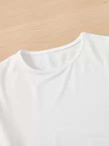 SHEIN PETITE 女士休闲纯色紧身春季连体衣