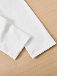 SHEIN PETITE 女士休闲纯色紧身春季连体衣