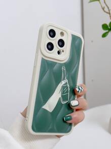 Coque de téléphone portable à motif boisson
