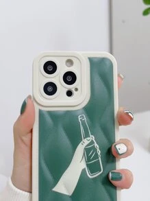 Coque de téléphone portable à motif boisson