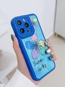 Coque de téléphone portable fleuri