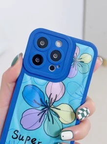 Coque de téléphone portable fleuri