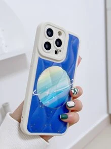 Planet Pattern Phone Case - Multicolor - View 4