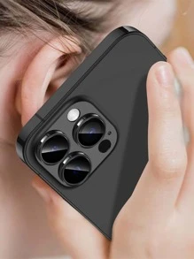 鷹眼鏡頭保護貼相容於 iPhone 15/15Pro/15Plus/15Promax - 黑色 - 查看 2