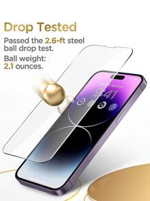 2 miếng phim bảo vệ mặt sau điện thoại trong suốt & 1 miếng bảo vệ ống kính & 1 miếng phim bảo vệ màn hình tương thích với iPhone 15/15Pro/15Plus/15Promax - Trong sáng - Xem 5