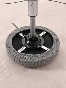 1 件、4 件、Tatuo 圆形吧凳座套、可洗凳垫、沙发套和弹性吧椅套适用于 12-16 英寸椅子 - 深灰色 - 查看 4