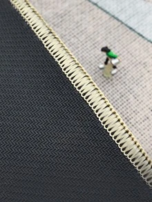 Letter Graphic Door Mat - Khaki - View 3