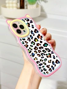 ốp lưng điện thoại họa tiết da báo - Nhiều màu - Xem 3