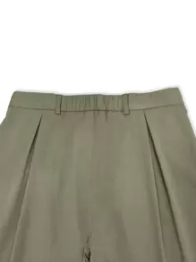 Manfinity EMRG Men 1pc Slant Pocket Trousers - Army Green - View 5