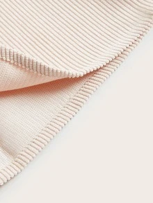 SHEIN 青少年女孩燈芯絨褶皺半身裙