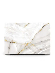 2pcs Marble Cracks Gold Dust Patterns Case Compatible With Macbook Air,Pro - Multicolor - View 1