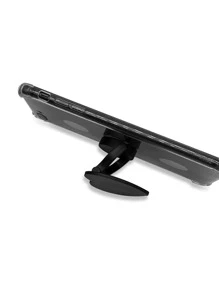 Heart Design Stand-out Phone Grip - Black - View 3