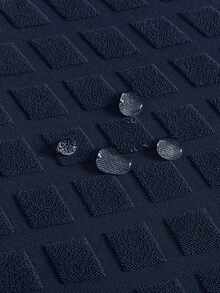 Funda de silla de oficina unicolor elástico - Azul Marino - Ver 6