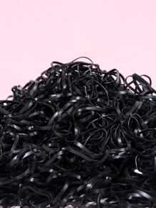 2000 chiếc cà vạt buộc tóc cho bé gái mới biết đi - màu đen - Xem 3