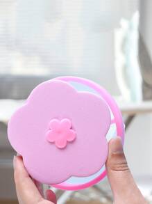 1pc Flower Decor Laundry Lint Filter Bag - Pink - View 3