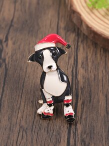 Broche Navidad perro - Multicolor - Ver 7